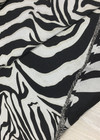 Жаккард двусторонний с принтом зебры (00296) фото 2