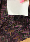 Трикотаж зигзаги в фиолетовых оттенках с блеском (00309) фото 4