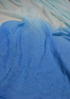 Батист омбре лазурно-голубой с купонной вышивкой (00385) фото 3