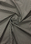 Плательно-костюмный хлопок с мелким принтом в коричневых тонах (00467) фото 2