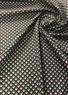 Плательно-костюмный хлопок с мелким принтом в коричневых тонах (00467) фото 3