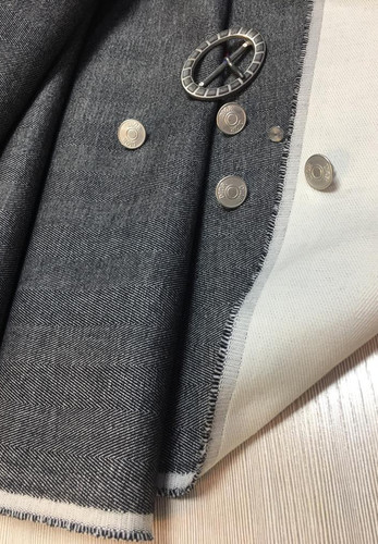 Двусторонняя джинсовая ткань Max Mara